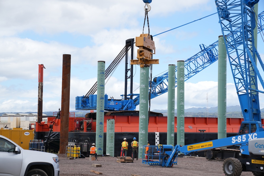 Pearl Harbor Naval Shipyard Dry Dock 5 Construction