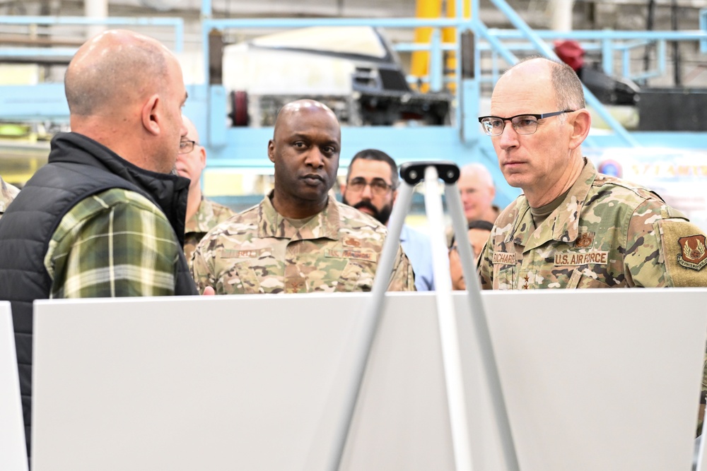 AFMC commander visits Hill AFB