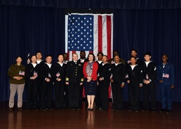 Commanding Officer, NAMRU San Antonio welcomes America’s Newest Citizens