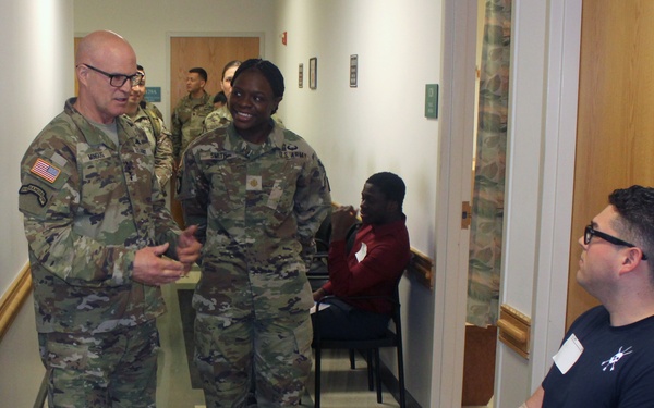 Army vice chief of staff visits Fort Gregg-Adams MEPS