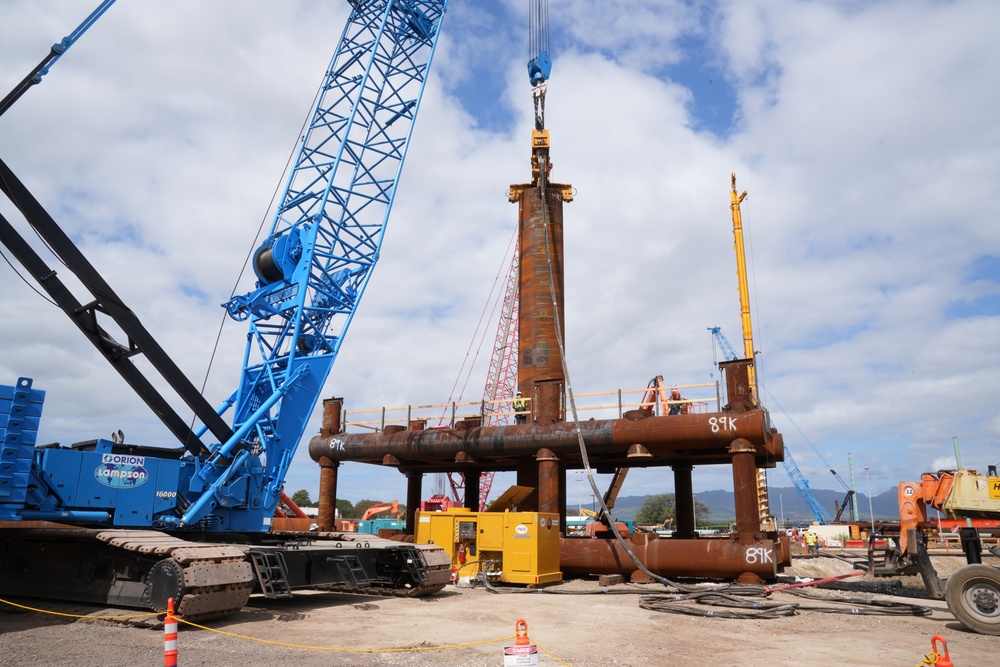 Pearl Harbor Naval Shipyard Dry Dock 5 Construction