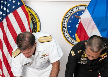 U.S. and Thailand sign an 8-star annex at U.S. Indo-Pacific Command Headquarters