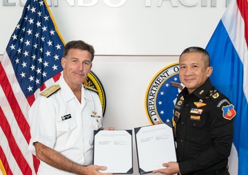 U.S. and Thailand sign an 8-star annex at U.S. Indo-Pacific Command Headquarters