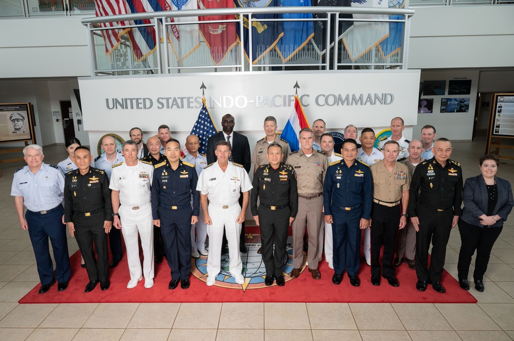 U.S. and Thailand sign an 8-star annex at U.S. Indo-Pacific Command Headquarters