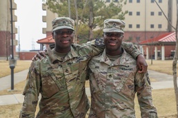 From womb mates to battle buddies: a twin’s journey serving together.