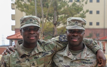 From womb mates to battle buddies: a twin’s journey serving together.