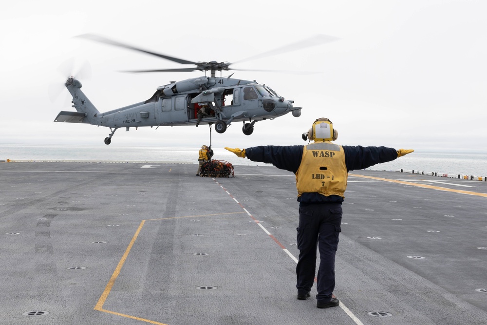 Wasp Performs Flight Operations