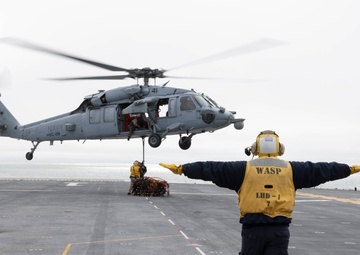 Wasp Performs Flight Operations