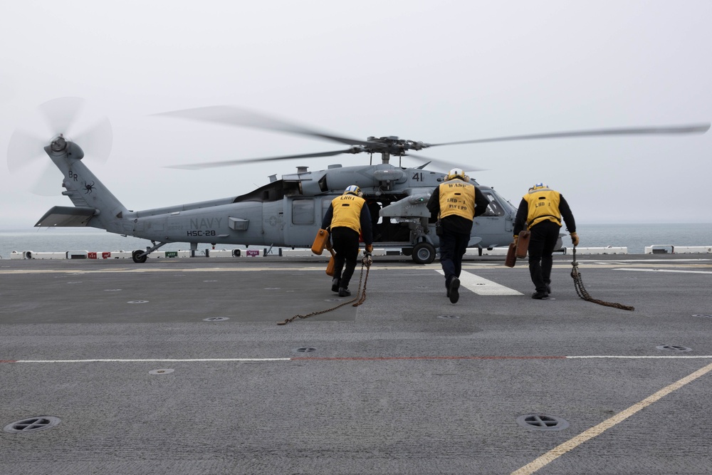 Wasp Performs Flight Operations