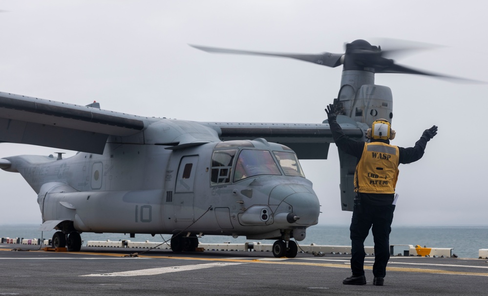 Wasp Performs Flight Operations