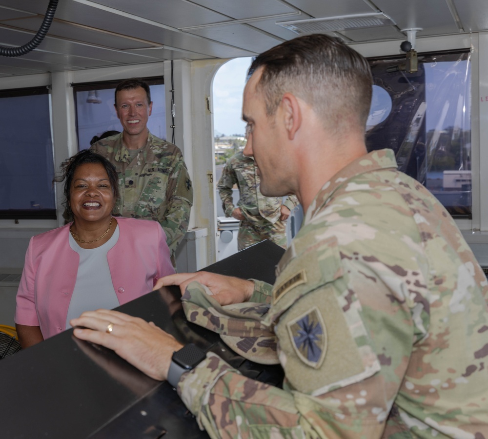 DVIDS - Images - Army General Counsel visits LSV 7 [Image 14 of 19]