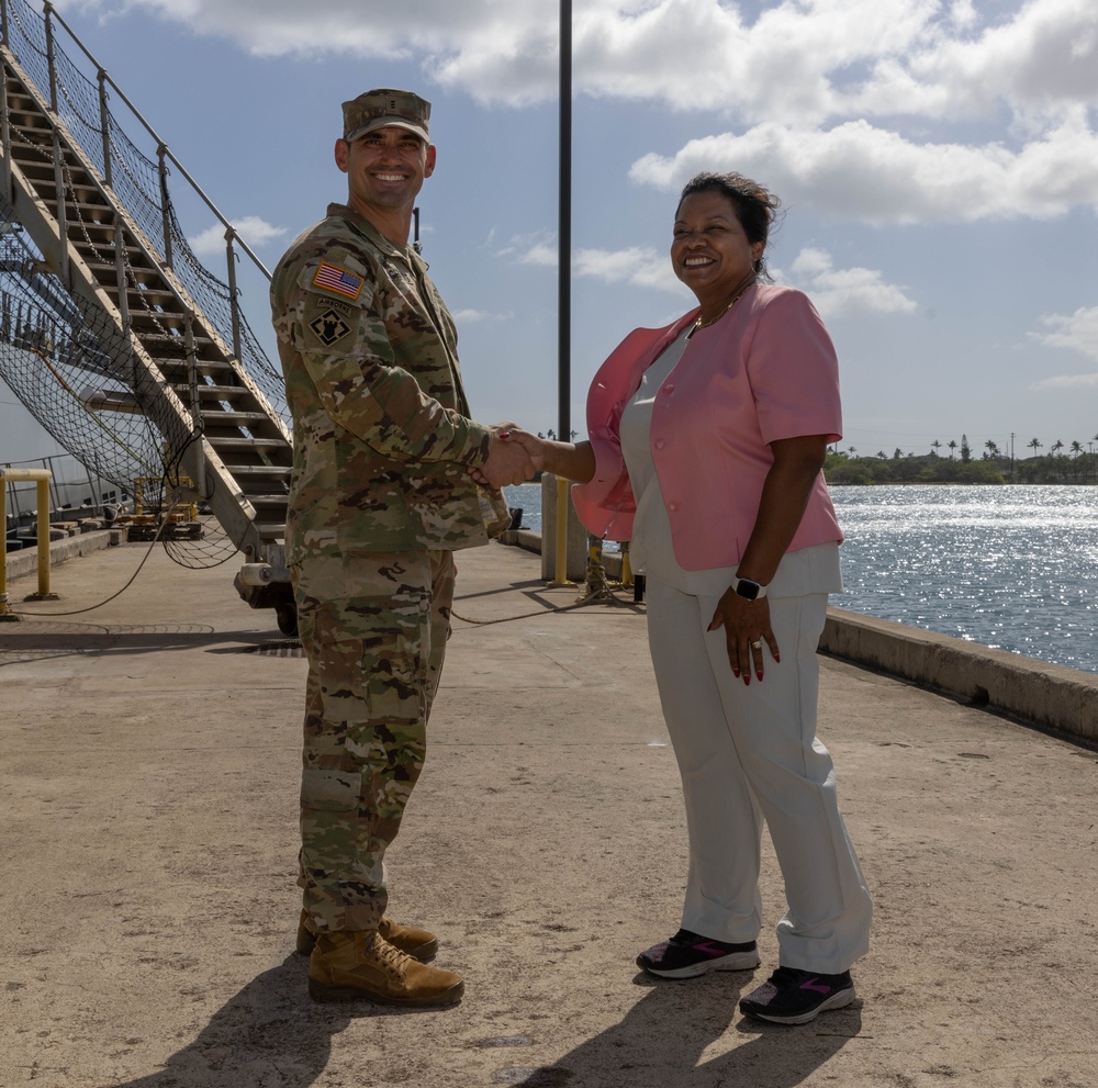 DVIDS - Images - Army General Counsel visits LSV 7 [Image 17 of 19]