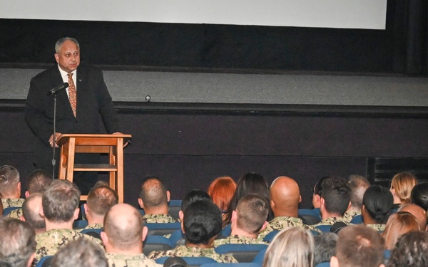 SECNAV Del Toro Visits With Sailors Stationed in Hawaii