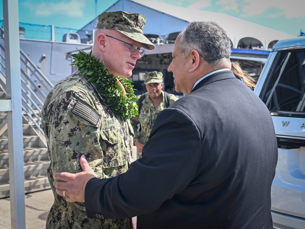 SECNAV Del Toro Oversees Navy Closure Task Force Red Hill Transfer of Authority