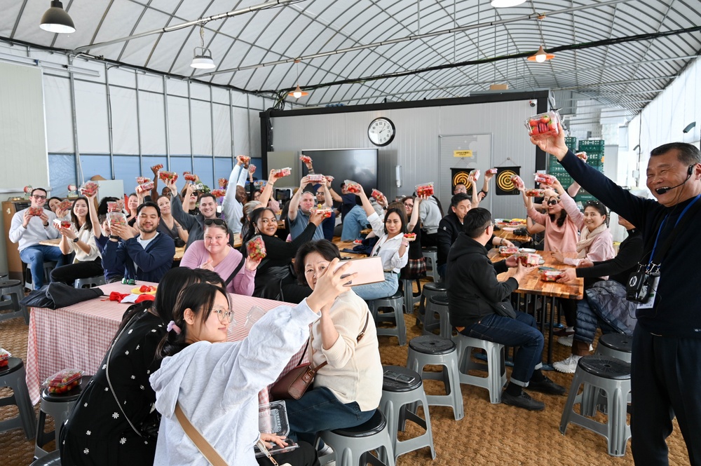 Humphreys members experience KDrama, strawberries