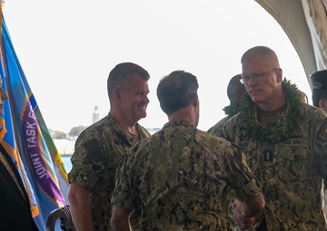 JTF-RH Holds Transfer of Authority Ceremony