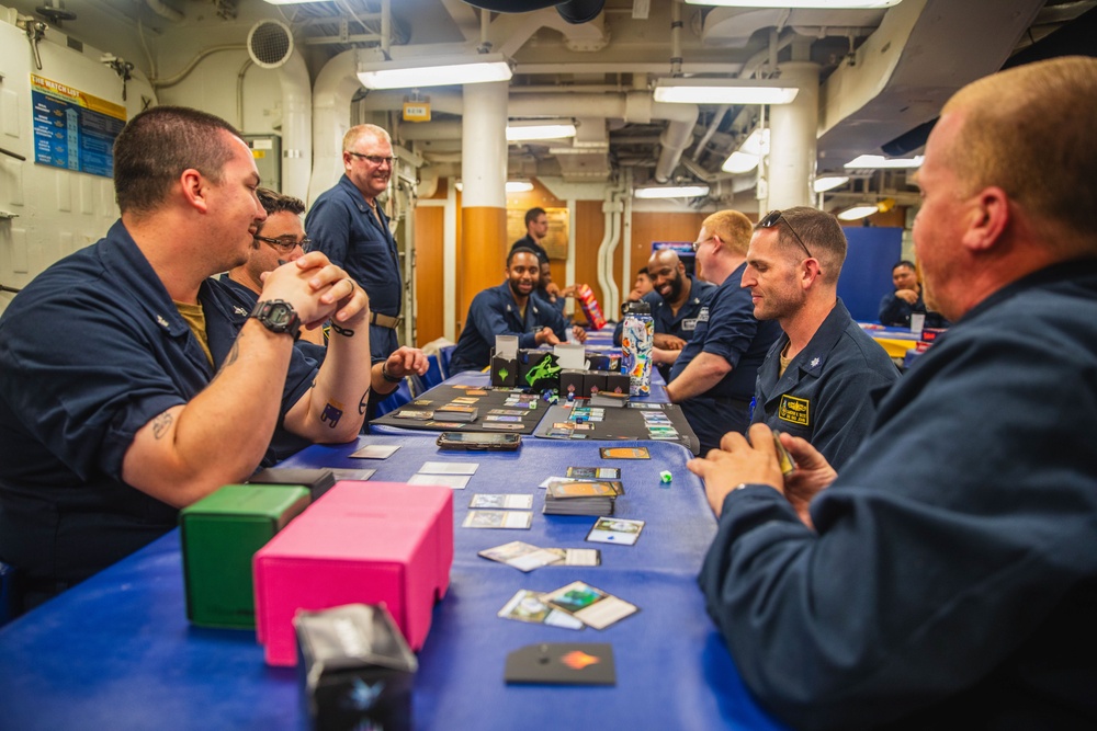 USS John S. McCain Game Night