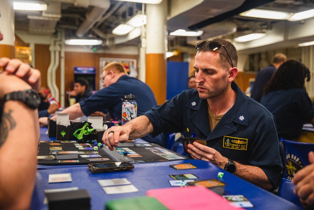 USS John S. McCain Game Night