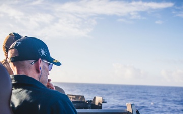 USS John S. McCain Gun Shoot