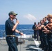 USS John S. McCain all-hands call