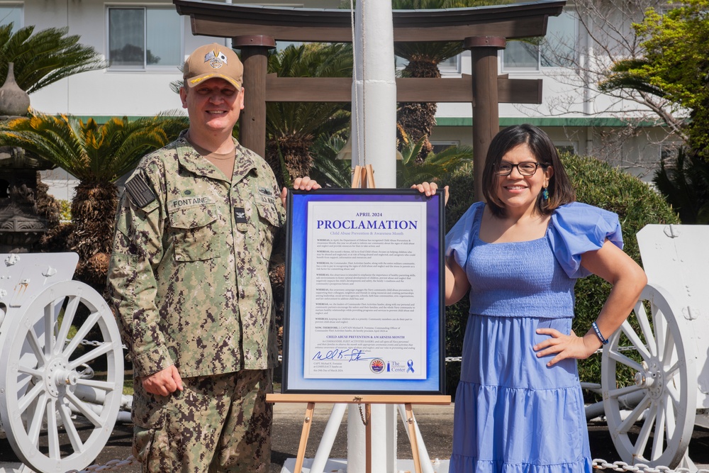 CFAS Holds Child Abuse Awareness and Prevention Month Proclamation Ceremony