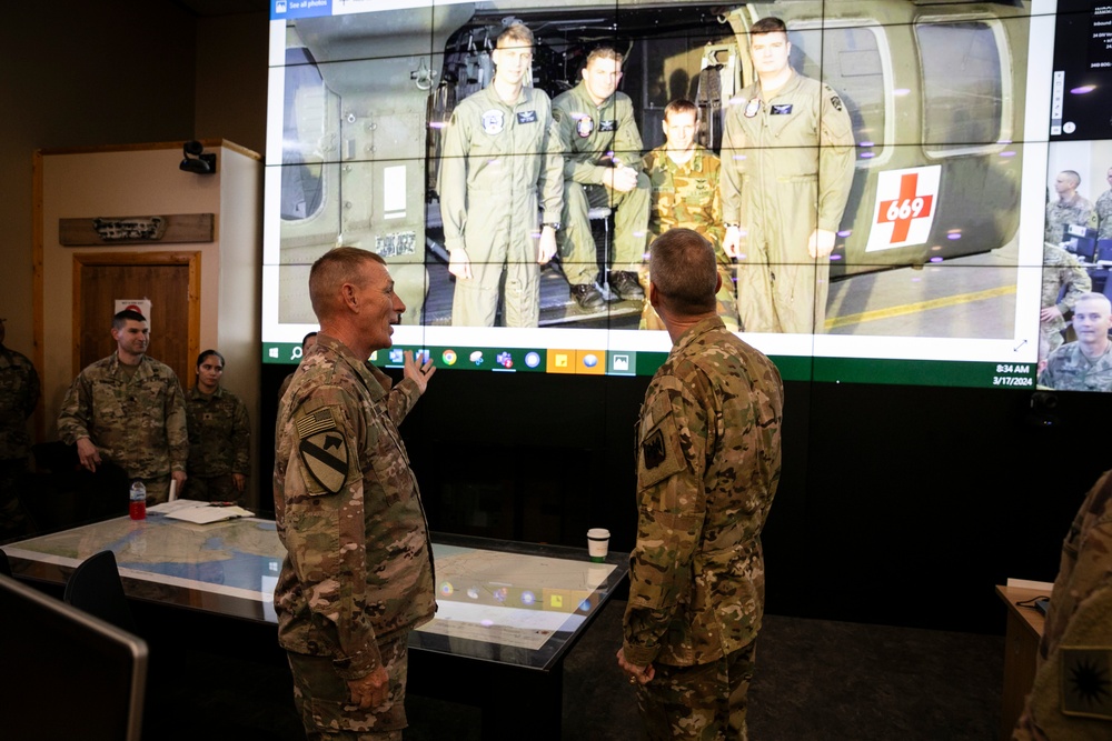 Chief of National Guard Bureau visits Task Force Spartan Soldiers