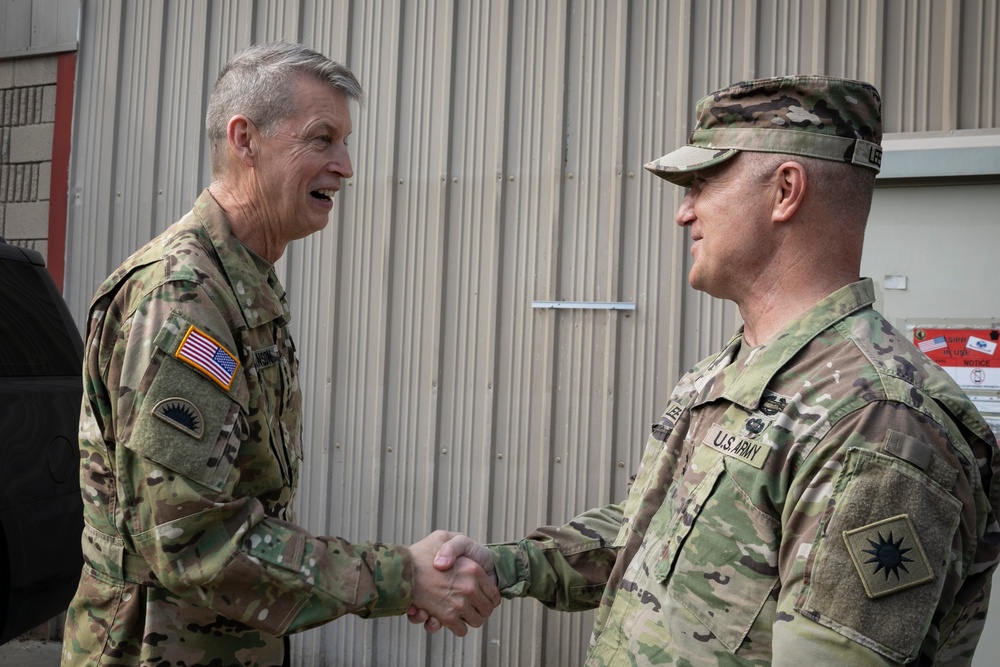 Chief of National Guard Bureau visits Task Force Spartan Soldiers