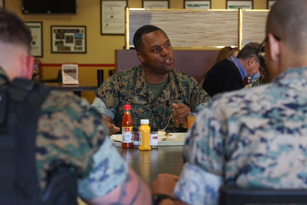 MCIEAST CG visits MCAS Beaufort