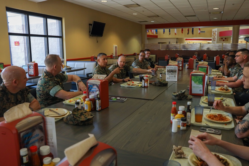 MCIEAST CG visits MCAS Beaufort