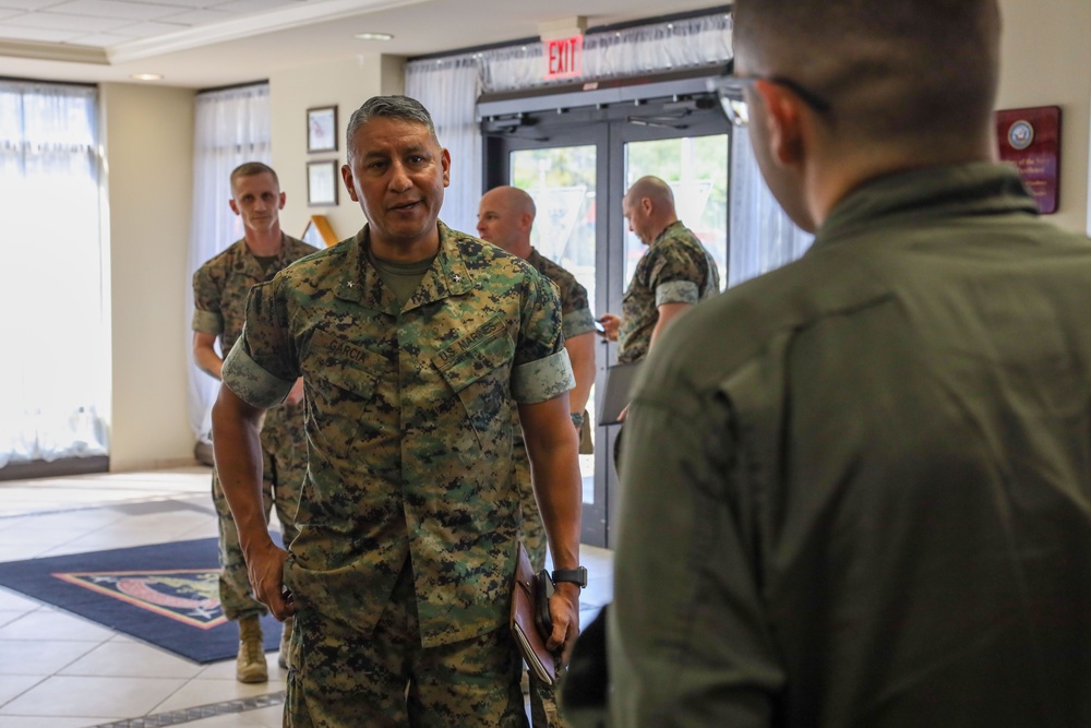 MCIEAST CG visits MCAS Beaufort