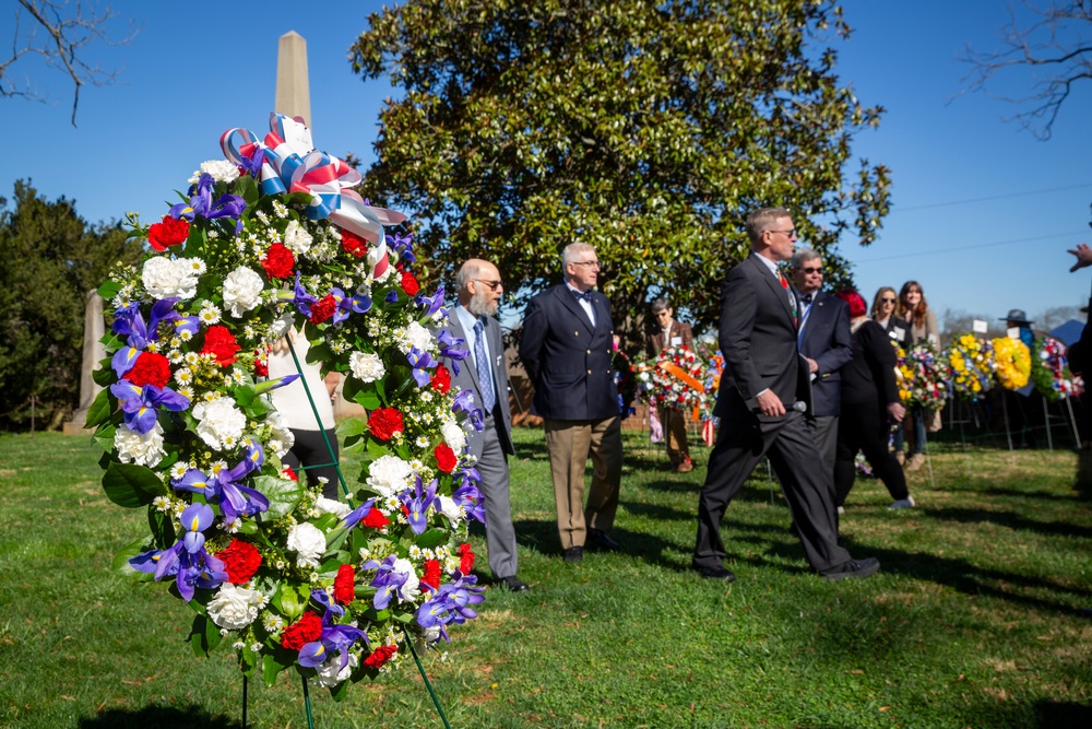 Wreath Laying in honor of President Madison’s 273rd birthday