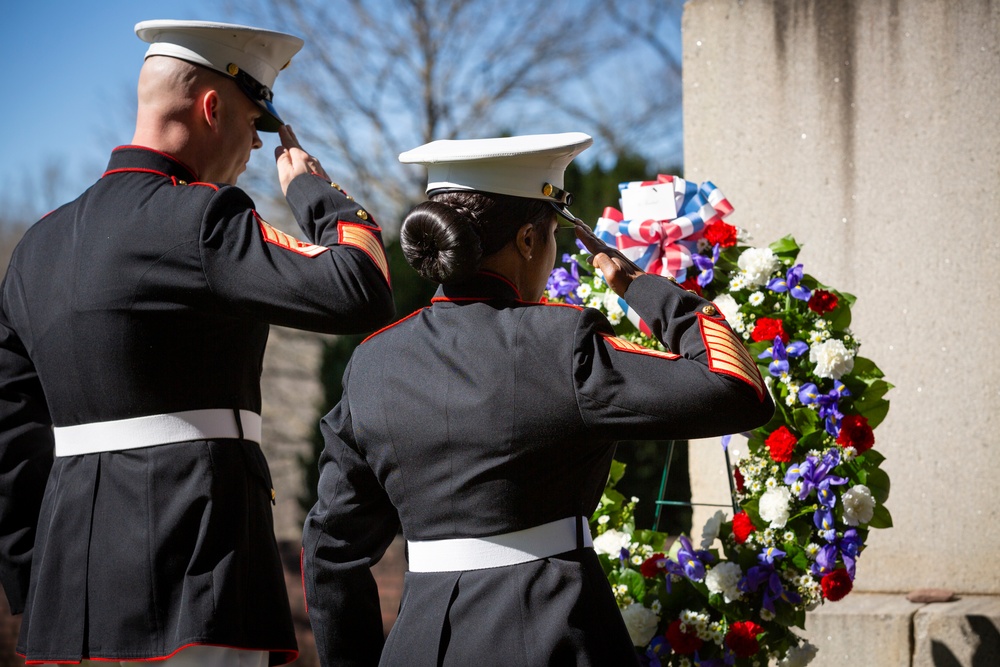 Wreath Laying in honor of President Madison’s 273rd birthday