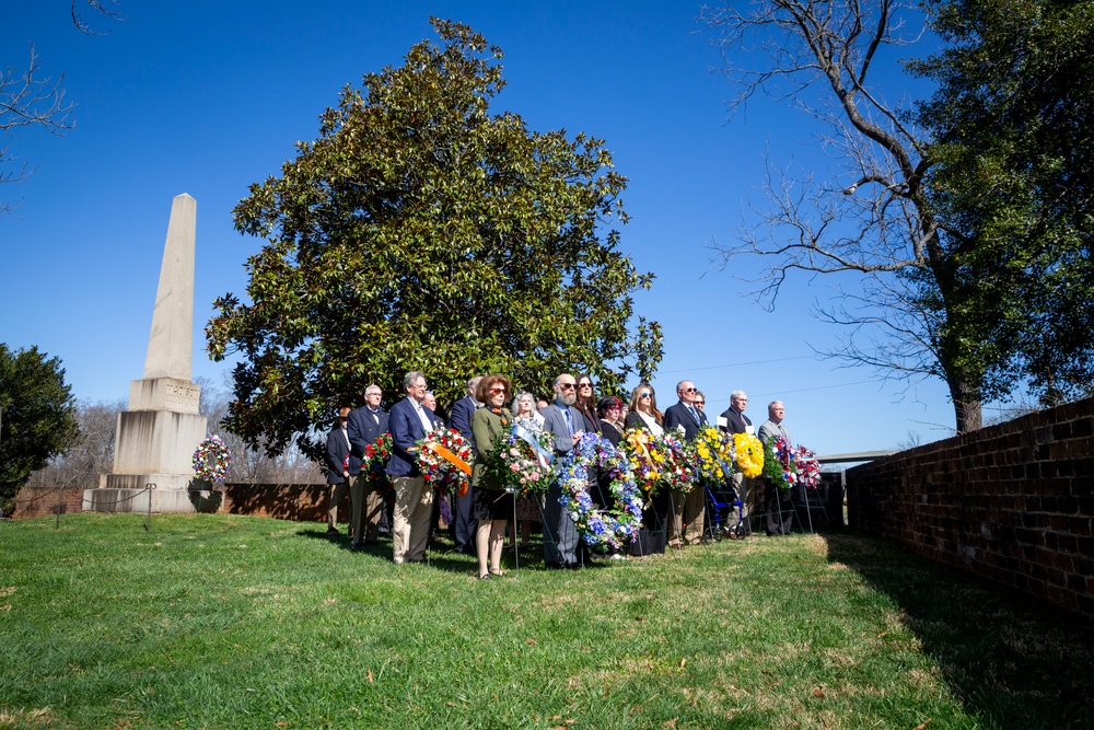 Wreath Laying in honor of President Madison’s 273rd birthday