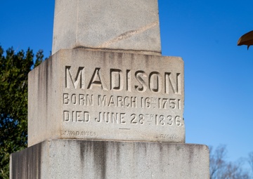 Wreath Laying in honor of President Madison’s 273rd birthday