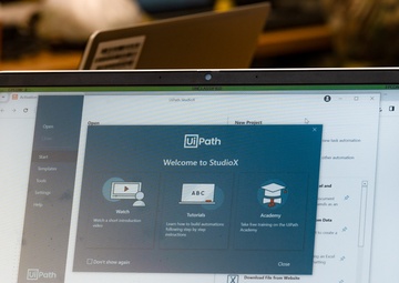 335th TRS students empowered through Robotic Process Automation