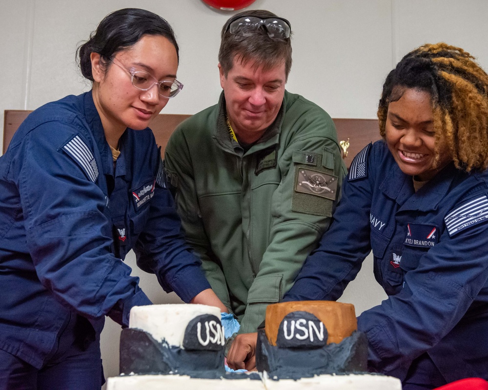 USS John C. Stennis Sit and Paint