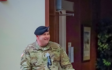 Baker Takes Over as New SRU First Sergeant