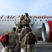 Airmen assigned to the 92nd Maintenance Group depart for deployment