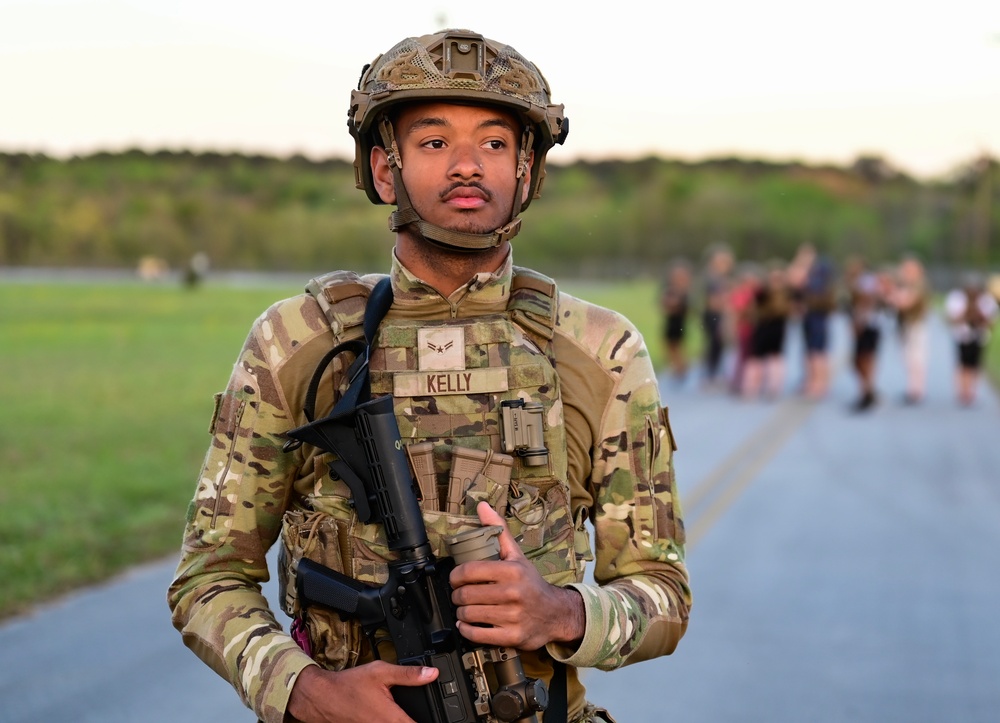 Airmen participate in Agile Flag 23-1 at the forward operating site