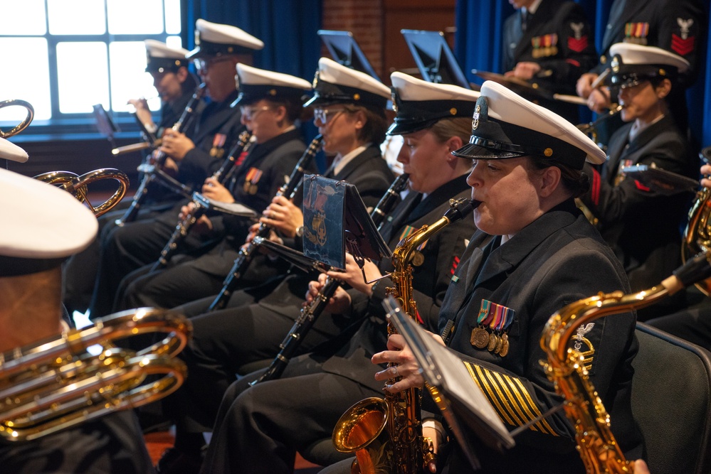 US Navy Ceremonial Band FLTCM Retirement Ceremony