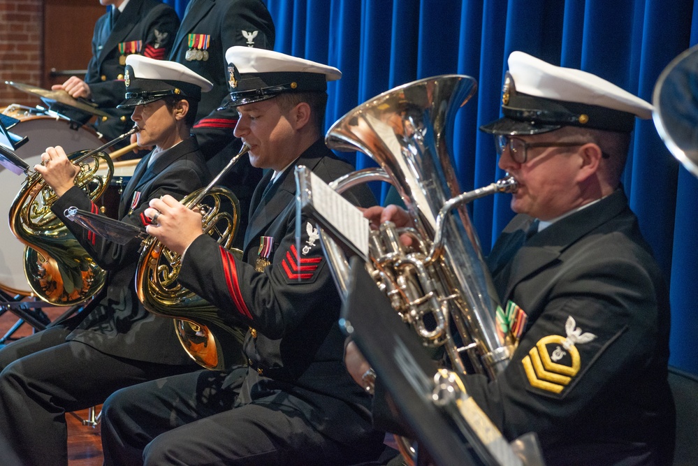 US Navy Ceremonial Band FLTCM Retirement Ceremony