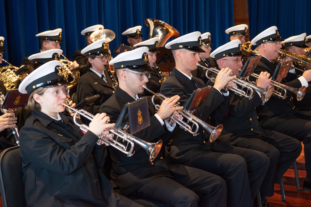 US Navy Ceremonial Band FLTCM Retirement Ceremony