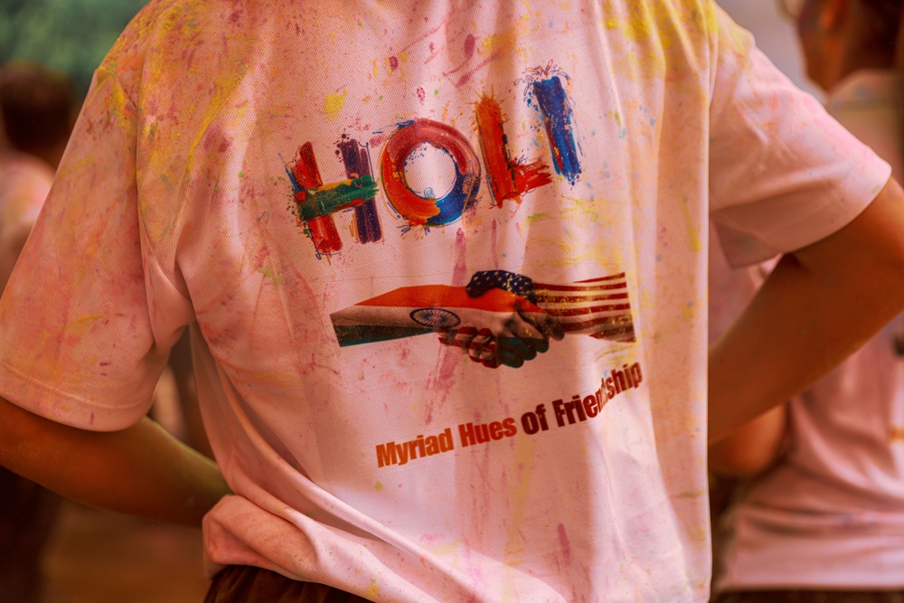 Marines, Sailors Celebrate Holi at Tiger TRIUMPH 24