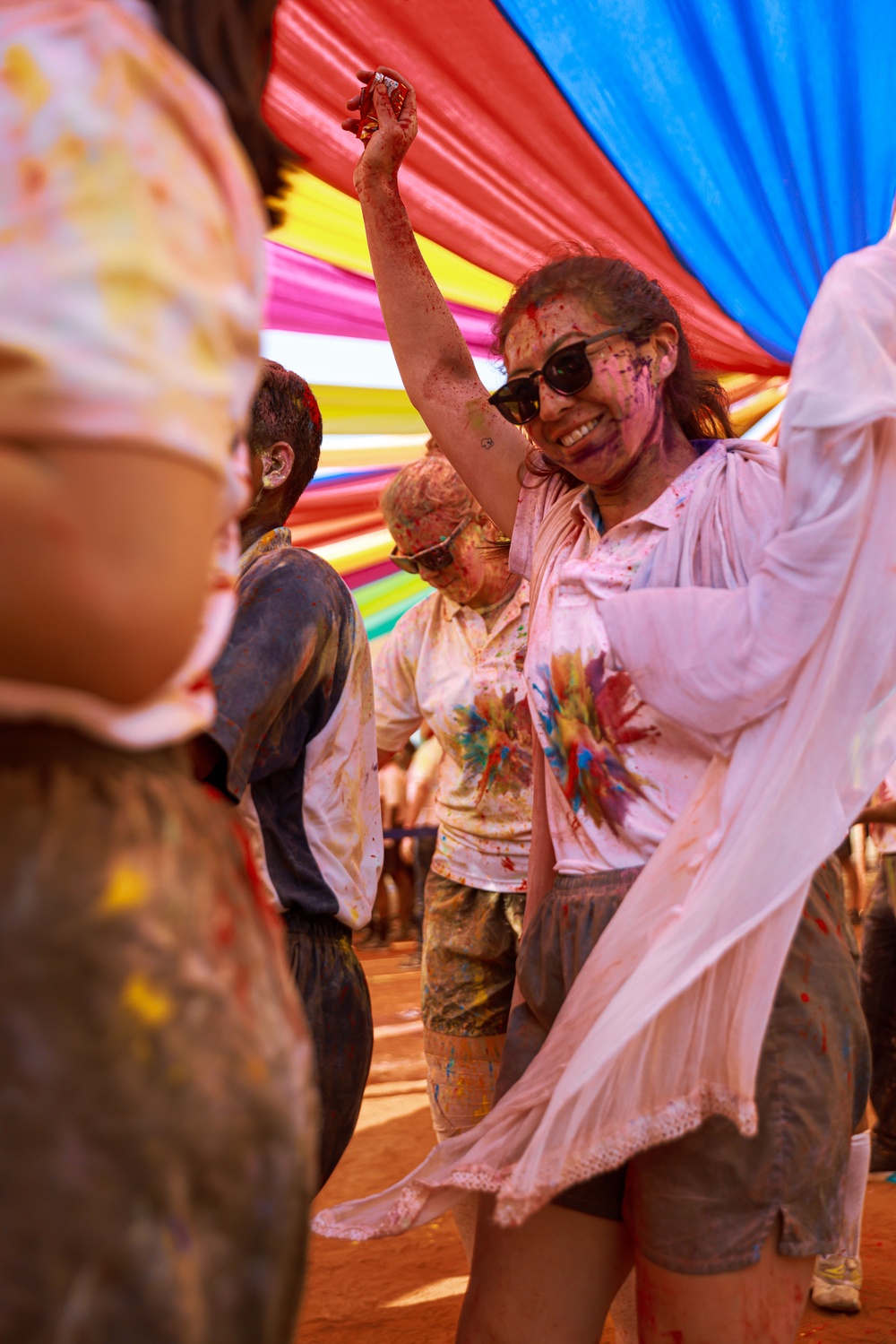 Marines, Sailors Celebrate Holi at Tiger TRIUMPH 24