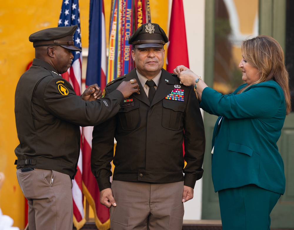 U.S. Army Brigadier General Carlos M. Caceres