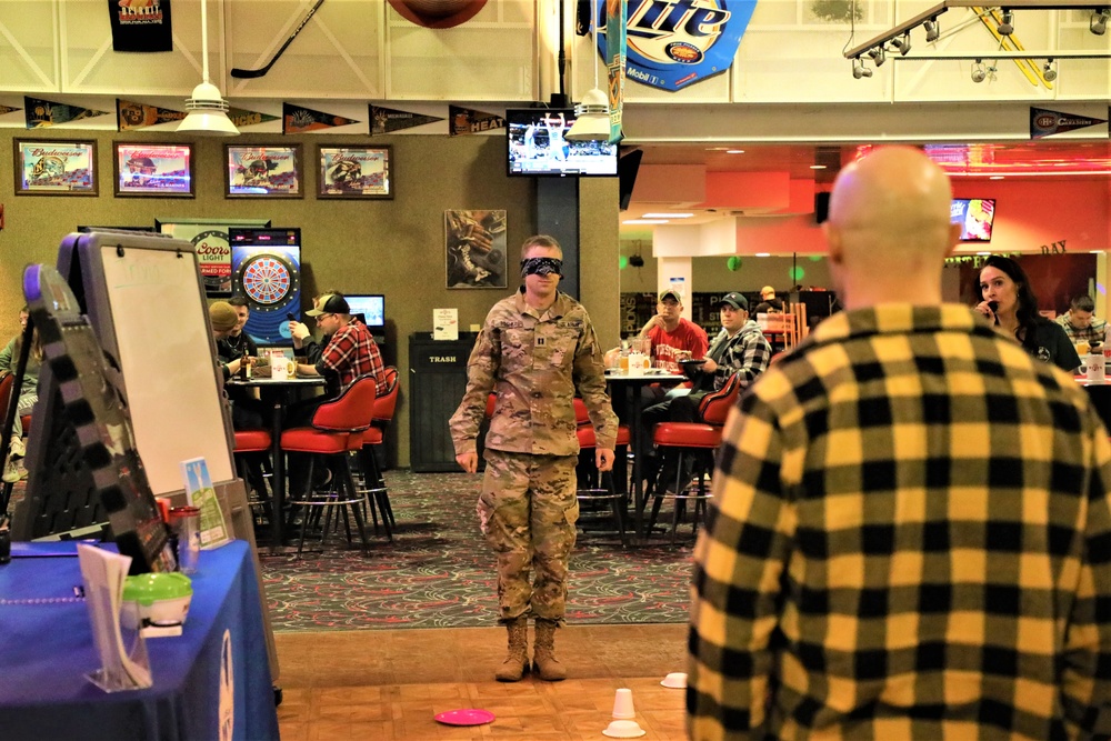 Fort McCoy's February 2024 Triad Nights event at McCoy's Community Center