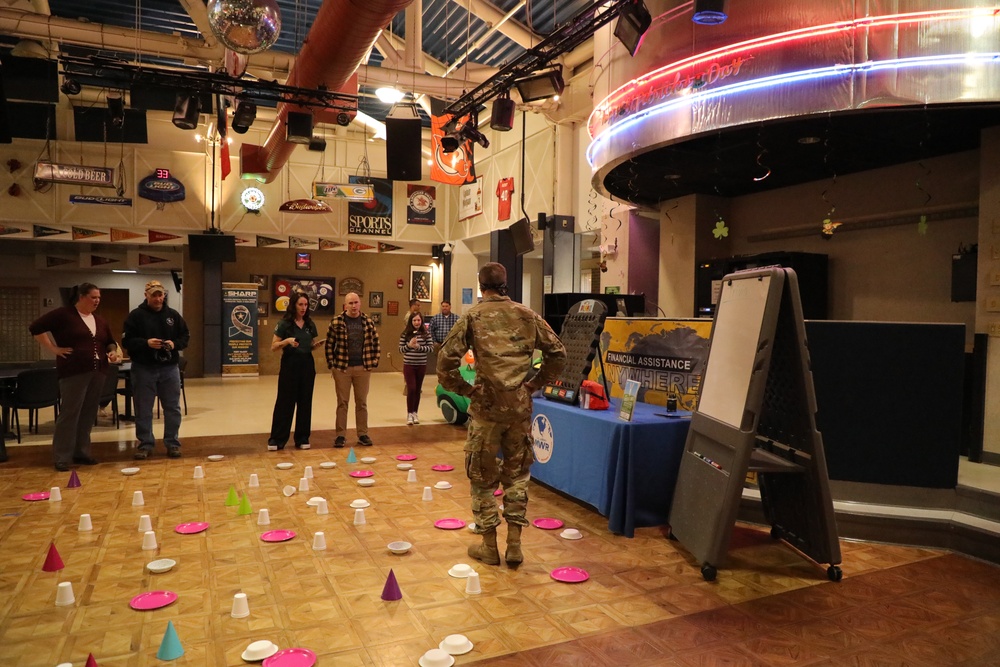 Fort McCoy's February 2024 Triad Nights event at McCoy's Community Center