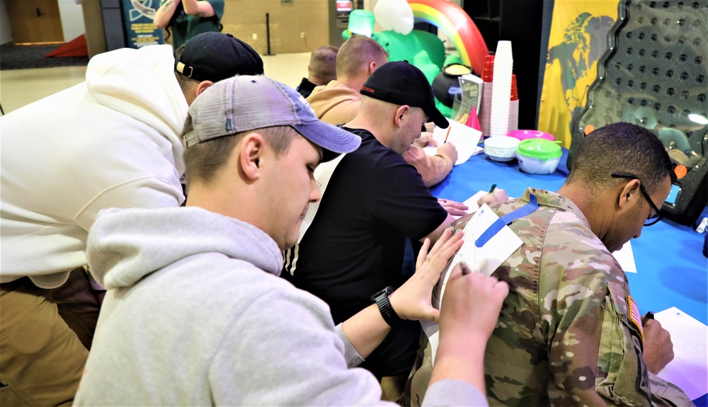 Fort McCoy's February 2024 Triad Nights event at McCoy's Community Center