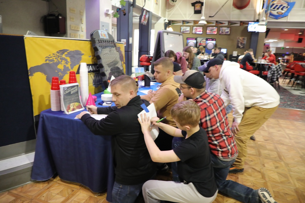 Fort McCoy's February 2024 Triad Nights event at McCoy's Community Center