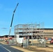 March 2024 barracks construction operations at Fort McCoy